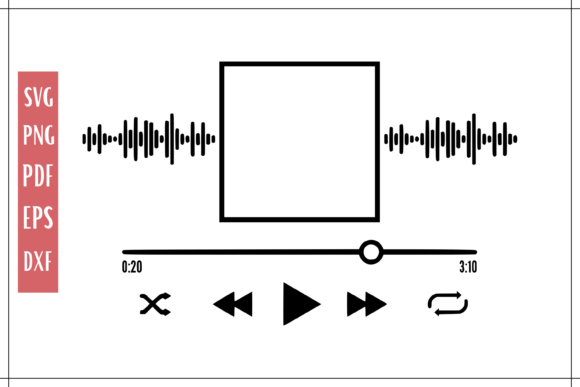 Download Music Player SVG | Audio Player SVG File - Premium Resources