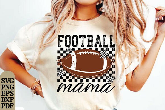 Download Football Mama PNG, Mama Shirt Design - Premium Bundle